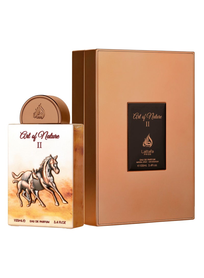 Lattafa PRIDE Art of Nature II (Horse) Eau De Parfum - 100 ml - Image 1