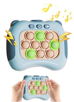 Bukela Pop Fidget Games for Kids, Decompression Breakthrough Puzzle Game Machine, Push Bubble Pop Puzzle Game, Quick Push Game Console, Push Button Toy for Kids Girl Boy Birthday Gift With Lanyard  - Image 1