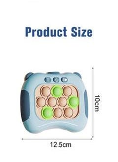 Bukela Pop Fidget Games for Kids, Decompression Breakthrough Puzzle Game Machine, Push Bubble Pop Puzzle Game, Quick Push Game Console, Push Button Toy for Kids Girl Boy Birthday Gift With Lanyard  - Image 2