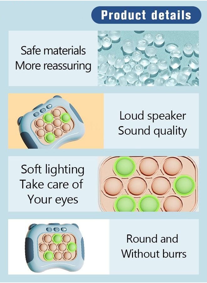 Bukela - Pop Fidget Games for Kids, Decompression Breakthrough Puzzle Game Machine, Push Bubble Pop Puzzle Game, Quick Push Game Console, Push Button Toy for Kids Girl Boy Birthday Gift With Lanyard - Image 1