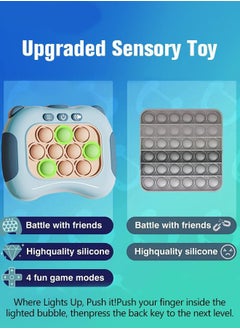 Bukela Pop Fidget Games for Kids, Decompression Breakthrough Puzzle Game Machine, Push Bubble Pop Puzzle Game, Quick Push Game Console, Push Button Toy for Kids Girl Boy Birthday Gift With Lanyard  - Image 4