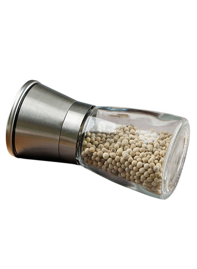 Stainless steel pepper and peppercorn hand grinder bottle 180ml  - Image 5