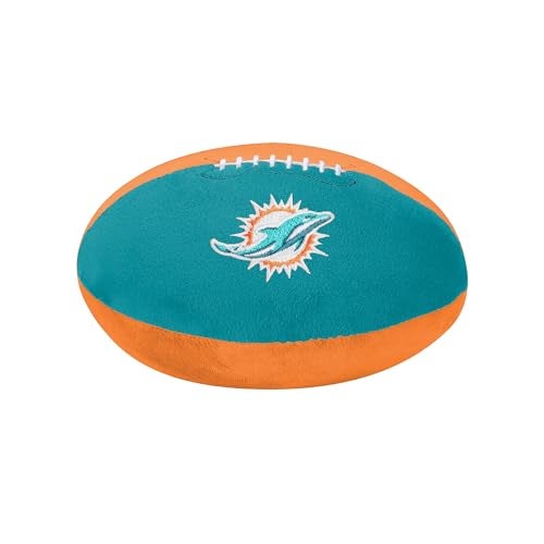 FOCO Miami Dolphins NFL Plush Football - Image 1