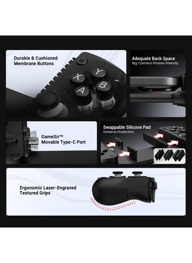 General - Classic Gamepad GameSir X5 Lite Mobile Gaming Controller for Android & iPhone 15/16 Series (USB-C), Hall Effect Joystick, Lightweight Ergonomic Phone Controller- Play Genshin Impact & Zenless Zone Zero - Image 1