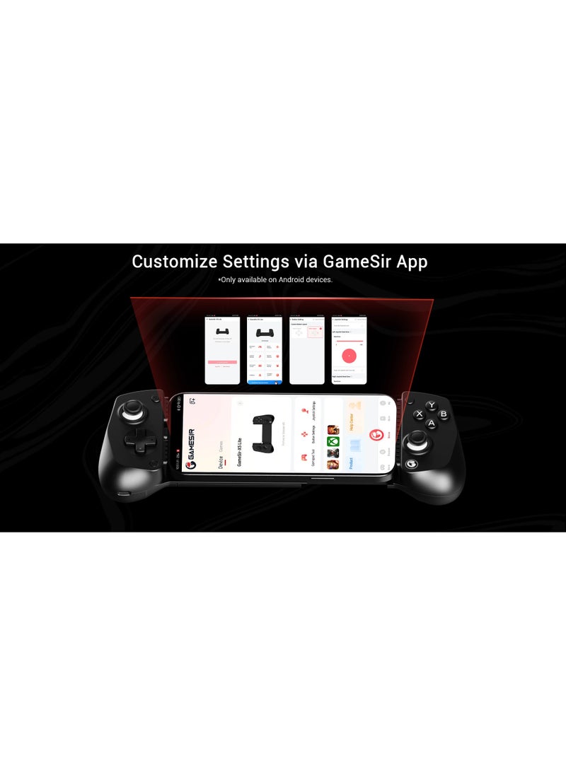 General - Classic Gamepad GameSir X5 Lite Mobile Gaming Controller for Android & iPhone 15/16 Series (USB-C), Hall Effect Joystick, Lightweight Ergonomic Phone Controller- Play Genshin Impact & Zenless Zone Zero - Image 1