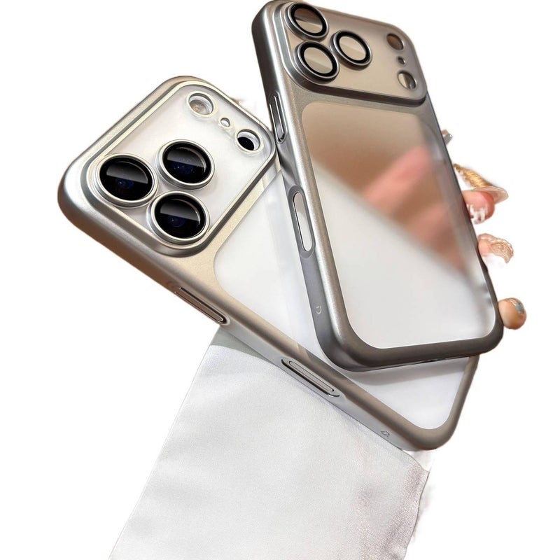 LS غطاء واقي بTPU لـ iPhone 16 / 16 Plus / 16 Pro / 16 Pro Max مع مقاومة بصمات الأصابع ومغناطيس قوي مع ملمس غير لامع مع رفيع جدًا باللون أسود مغناطيسي من مادة TPU باللون الأسود - Image 3