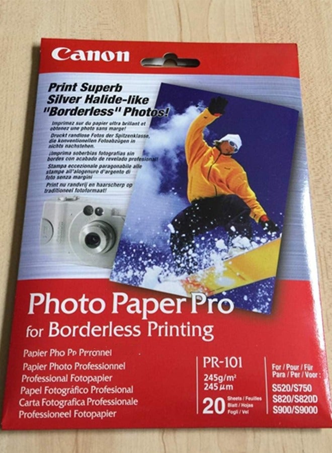Canon Canon Photo Paper Pro PR-101 - Super High Gloss 13 x 18 cm - Image 2