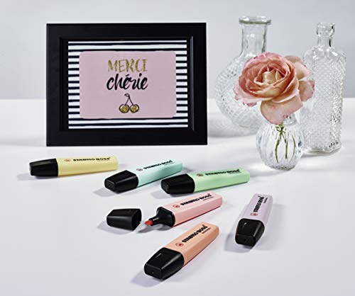 STABILO Boss Original Pastel Highlighter,Pink Blush, 5mm (70/129) - Image 3