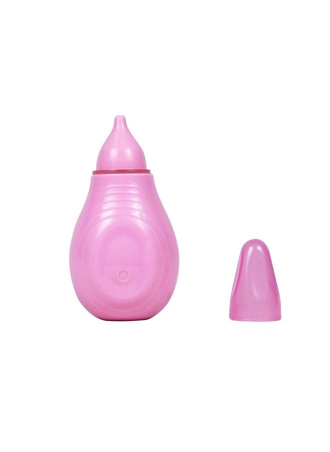 1st Step - Baby Nose Cleaner;Nasal Vacuum Sucker Mucus Snot Aspirator With Ear Syringe (Pink) - Image 1
