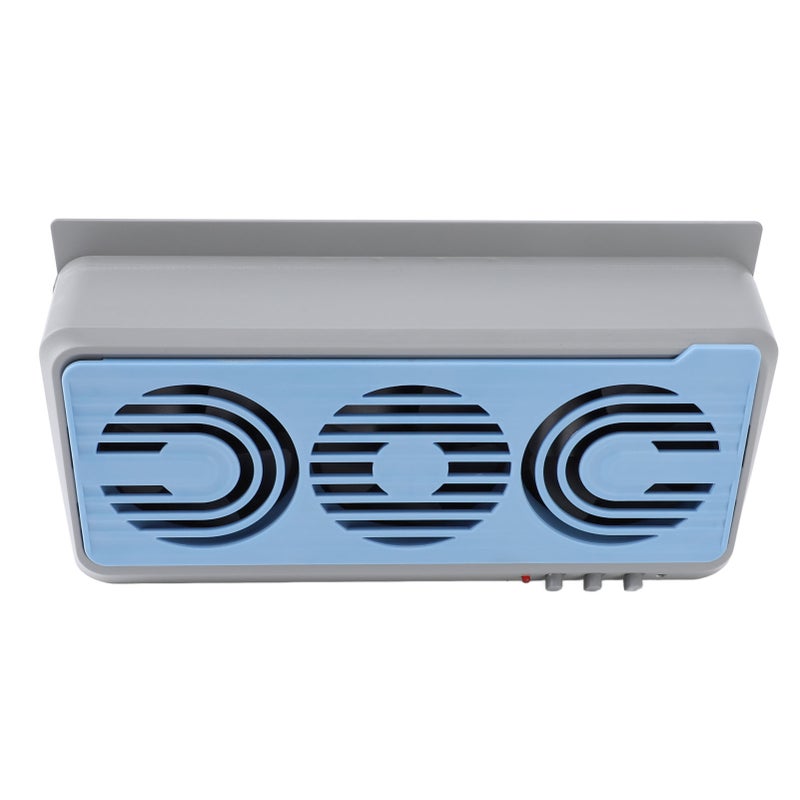 Car Solar Exhaust Fan Cooling Fan Quiet Multifunctional Solar Power Car Window Vent Fan Air Circulation Air Purification Fan Grey - Image 4