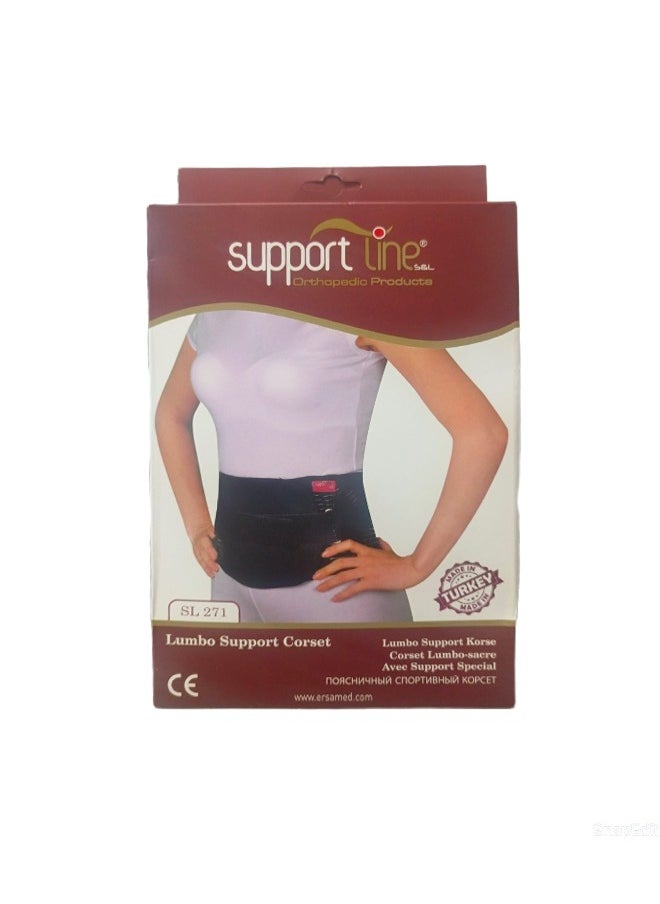 SupportLine SL 271: Large Lumbo Support Corset - Enhanced Stability for Lower Back Comfort  - Image 3