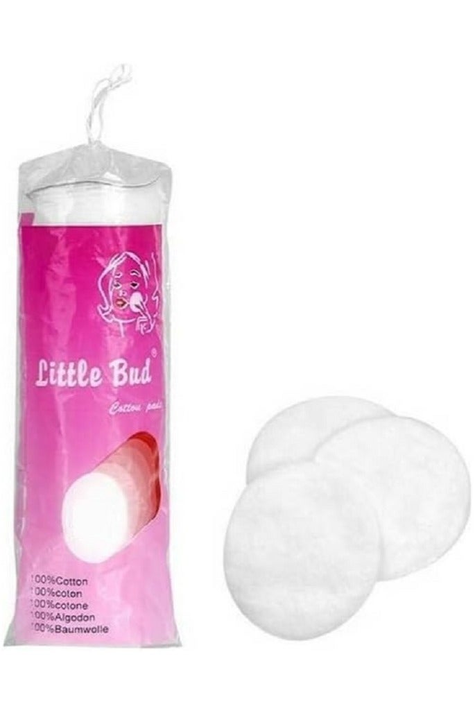Generic Round cotton pads for cosmetics and makeup removal - 40 pieces  - Image 1