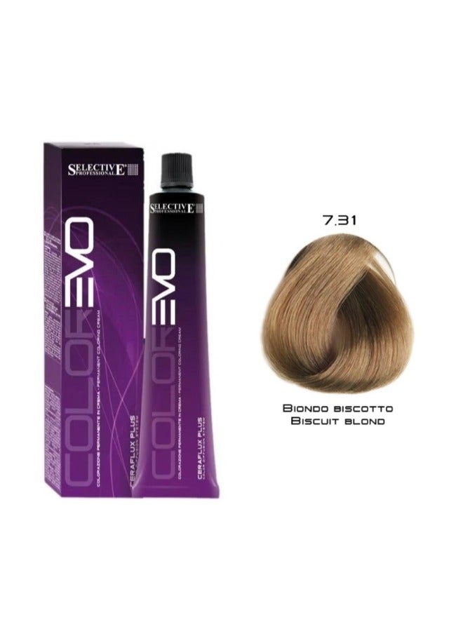Selective Professional Colorevo  7.31 Biscuit Blonde 100Ml - Image 1