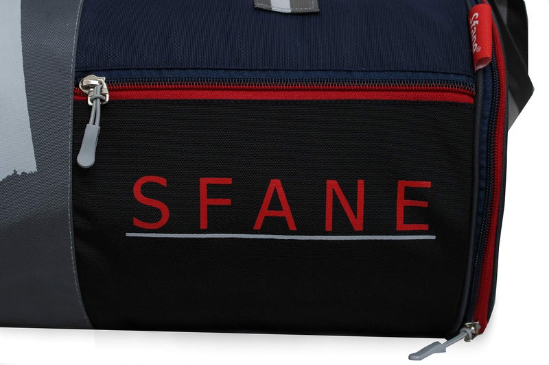 Sfane Champion Men & Women Trendy Gym Bag/Duffle Bag/Sports Bag/Shoulder Bag/Sports Bags/Gym Bags for Men & Women with Shoe Compartment(Blue) - Image 3