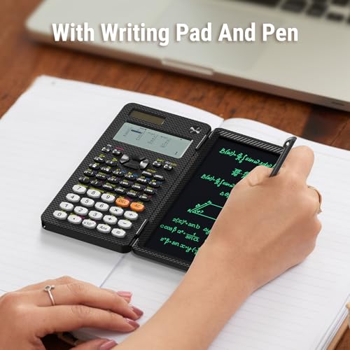 ROATEE 991EX 552 Functions Desktop ROATEE Scientific Calculator Rechargeable & Solar Power, Multiview 6-Line Display with Erasable LCD Writing Tablet for High School College Graduate Student and Researchers - Image 3