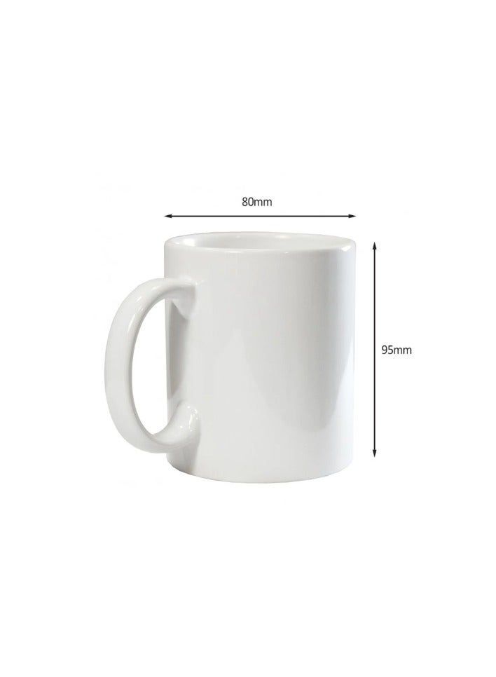 Kalon 36-Piece White Sublimation Mug For  Printing White Tea, Coffee -Set heat transfer Ceramic Classic sublimastion Mugs - Image 4