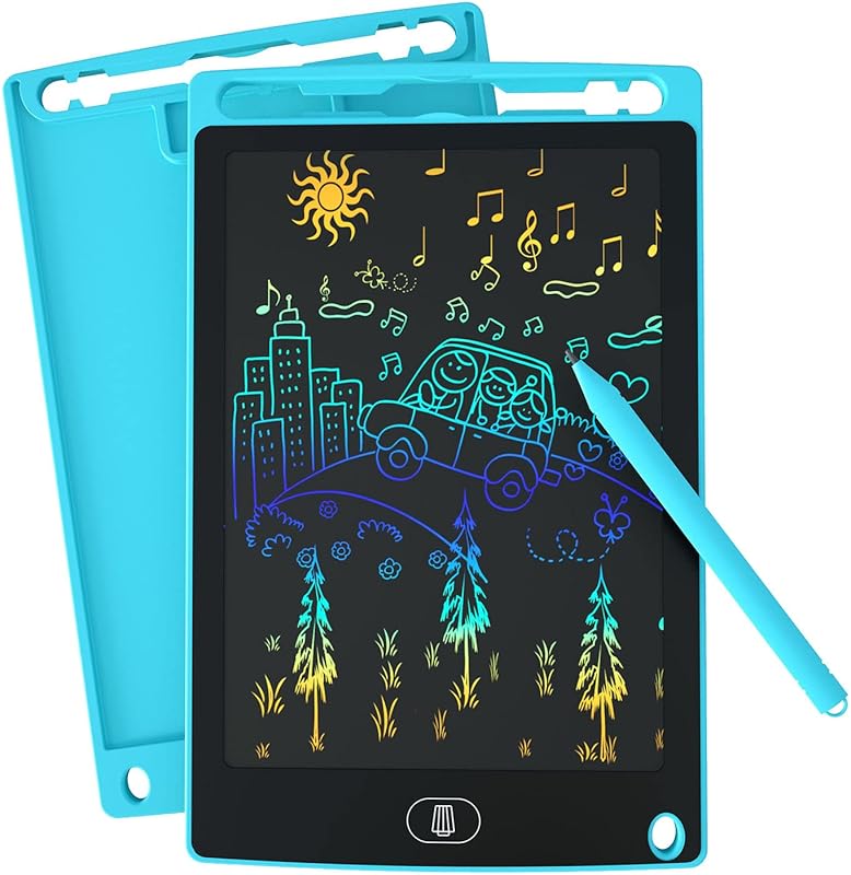 Lcd Writing Tablet Kids Drawing Pad for Kids, 8.5 Inch Magic Portable Drawing Tablet Writing Board Toddler Drawing Pad Doodle Scribble Boards Pads Tablets Toys for 3 4 5 6 7 8 9 10 12 Year Old Girls