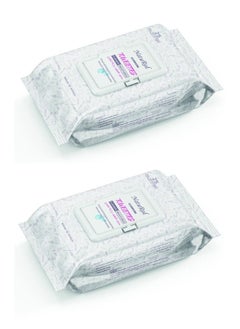 NatuRed 2-Piece Make-up Removal Wet Wipes 25 Wipes  - Image 1