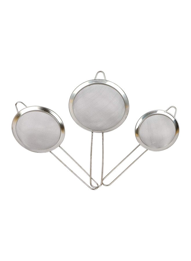 Tea Strainer Consisting Of 3 Pieces Kit