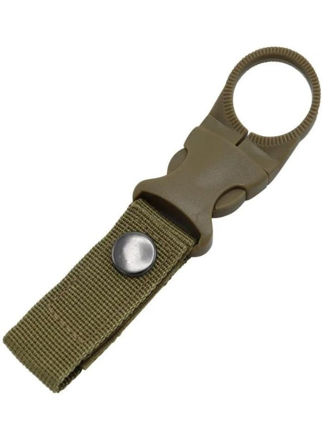 حزام تعليق منسوج قوي لزجاجة المياه لـ حقيبة الظهراو الحزام ، مبتكر للمغامرات الخارجية مثل التخييم والتنزه سيرًا على الأقدام، (خامه ممتازه 13 سم مستورد) - Image 1