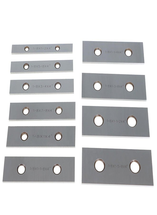 TINVHY 10-Pack 1/8In Thick 4In Long Steel Parallel Set .0002In Hardened Precision Machinist Tools - Image 2