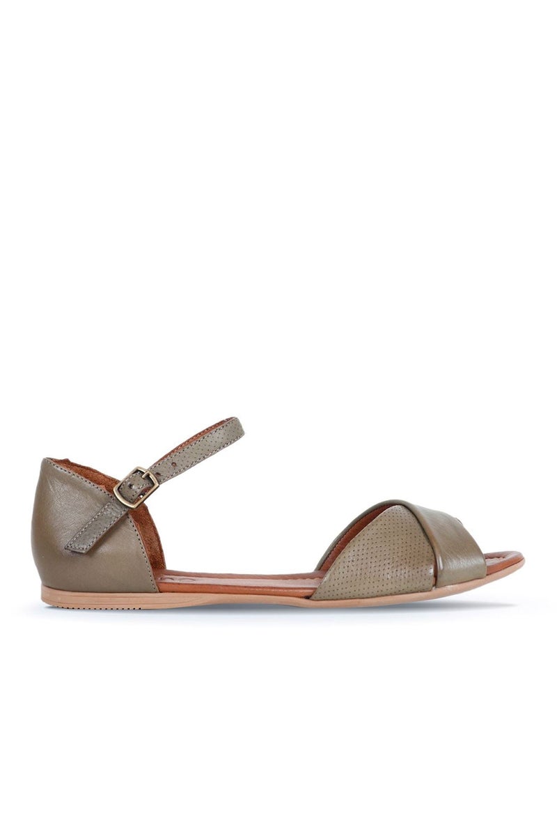 Bueno Minimal Strap Flat Sandals - Image 1