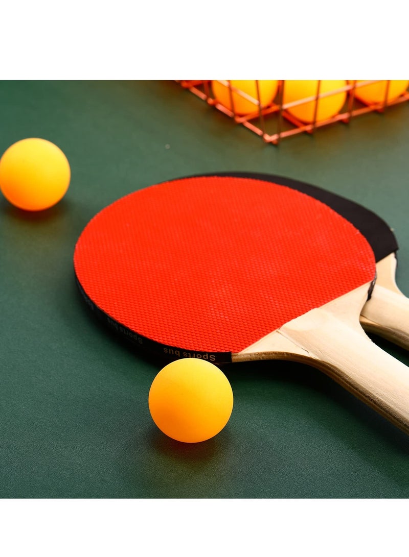 SYOSI 200 Pieces Plastic Balls, 40 mm Washable Table Tennis Balls, Mini Round Balls Funny Balls Small Plastic Balls Party Decoration Game Balls, White and Yellow - Image 5