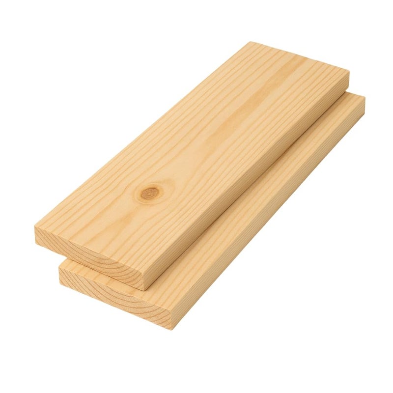 Timberz ألواح خشبية للأثاث ومشاريع الأعمال اليدوية | ألواح خشب الصنوبر للحرف والفنون عبوة من اثنين - Image 1