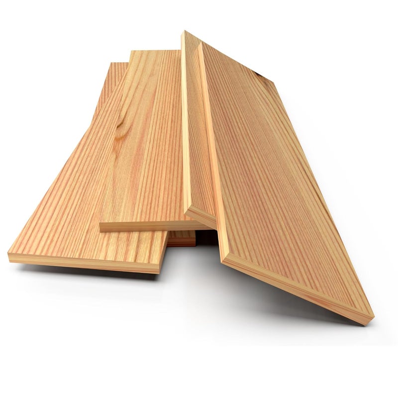 Timberz ألواح خشبية للأثاث ومشاريع الأعمال اليدوية | ألواح خشب الصنوبر للحرف والفنون عبوة من اثنين - Image 3