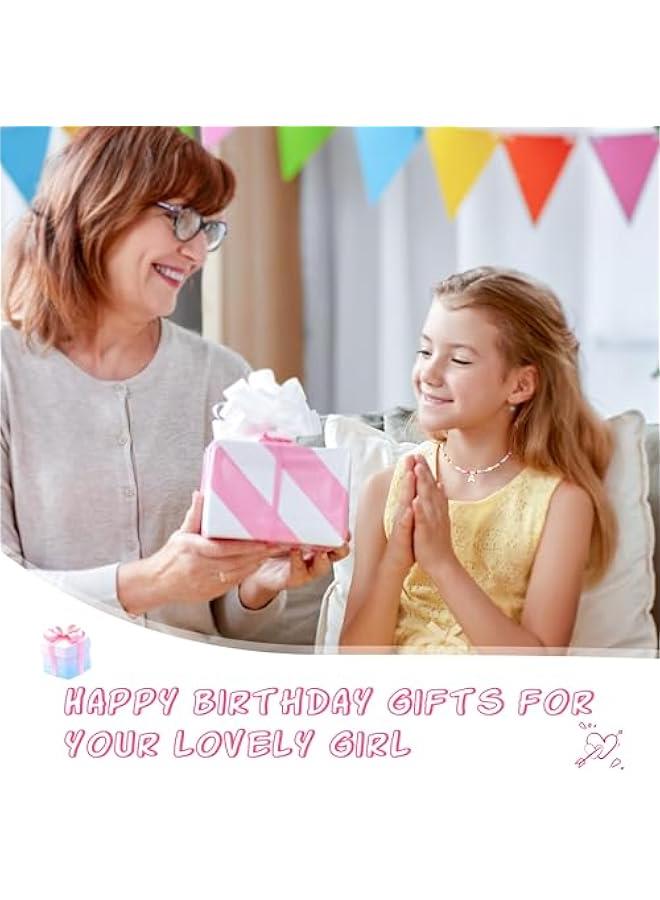 قلادة لطيفة من الخرز بتصميم الحرف الاول من الاسم للبنات من بوكستكس، قلادة عصرية انيقة من اللؤلؤ الملون للنساء والفتيات المراهقات، مصنوعة يدويا ومطلية بالذهب عيار 14 قيراط بتصميم بوهيمي، هدايا مجوهرات - Image 4