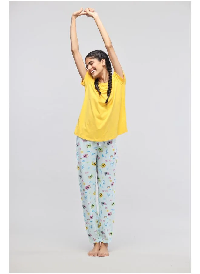 NeceSera Voyager Cuffed Pajama Set