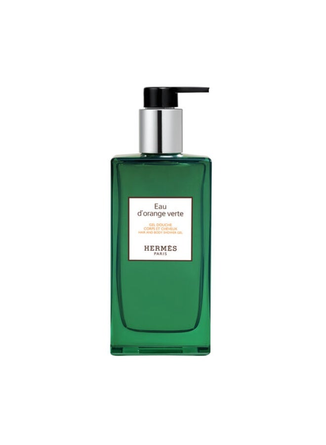 هيرميس جل استحمام للشعر والجسم من هيرميس أو دو أورانج فيرت 200 مل - Image 1
