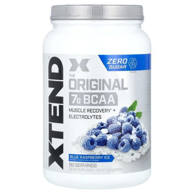 XTEND The Original 7G BCAA Blue Raspberry Ice 2.68 lb (1.22 kg) - Image 1
