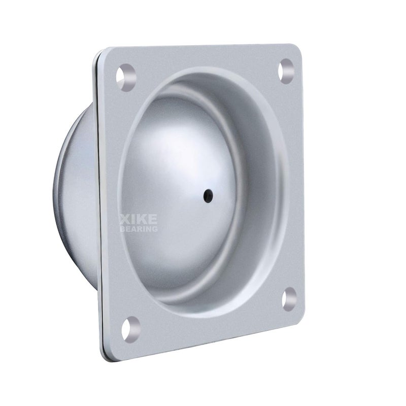 Xike 6 Pack 1-1/2" Roller Ball Transfer Bearings, Hard Chrome Steel Ball Transfer Unit with Swivel Ball Caster Rollers, Used for Roller Stand, Conveyors,Transfer Equipment and Transmission System - Image 4