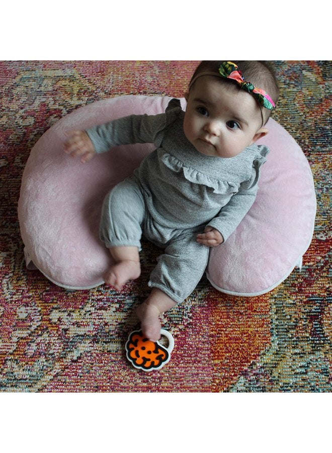 فات براين تويز عضاضة مخ من Fat Brain Toys - برتقالية - عضاضة سيليكون محببة للأطفال - Image 5