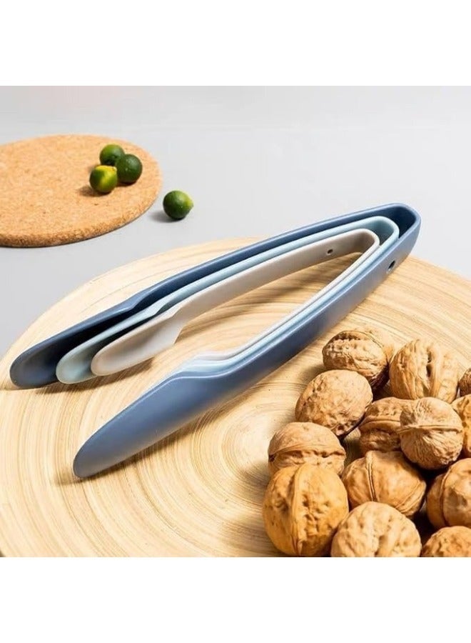 هابي هوم مجموعة من 3 قطع ملاقط بلاستيكية بأحجام مختلفة متعدده الاستخدامات في المطبخ تُستخدم لتقليب الطعام وتقديمه - Image 2