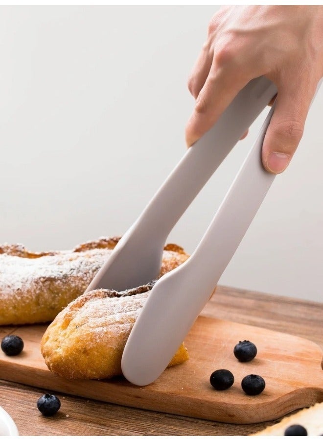 هابي هوم مجموعة من 3 قطع ملاقط بلاستيكية بأحجام مختلفة متعدده الاستخدامات في المطبخ تُستخدم لتقليب الطعام وتقديمه - Image 5