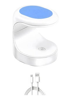 Motim Mini LED Nail Lamp- Portable UV Light for Gel Nails Quick-Drying Curing Lamp for Single Finger USB Powered Nail Dryer Nail Art DIY Tools Accessories  - Image 1