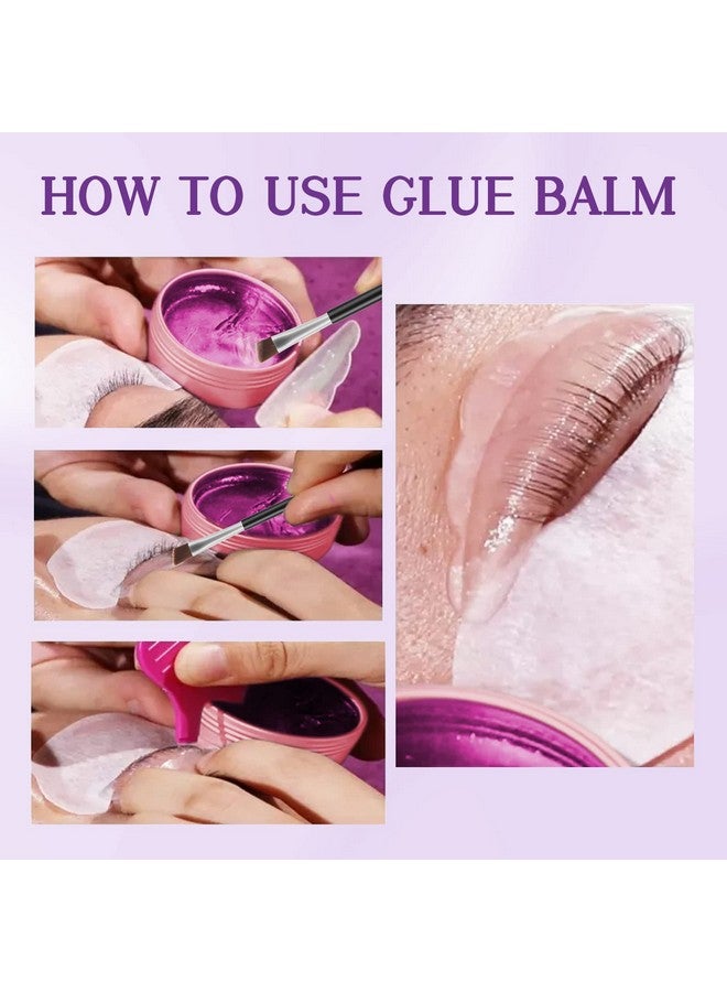 Libeauty بلسم لاصق لرفع الرموش لاصق قوي لاصق بنكهة الفاكهة لبلسم رموش وحواجب جل تثبيت الحواجب - Image 5