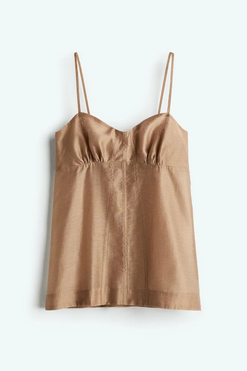 H&M Sheer strappy top