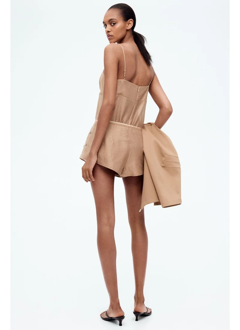 H&M Sheer strappy top