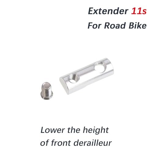 DJC Components DJC Stone Road Bike Front Derailleur Lower Height Extender Adjuster Convertor for Shimano 105 R7000 R8000 R9100 6800 5800 9000 ULTEGRA Chainrings 10S 11S Speed - Image 2