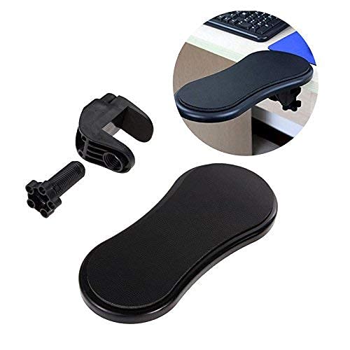 PERPART Adjustable Computer Laptop Arm Rest Computer Table Armrest Support Stand Desk Rests Multi Colour