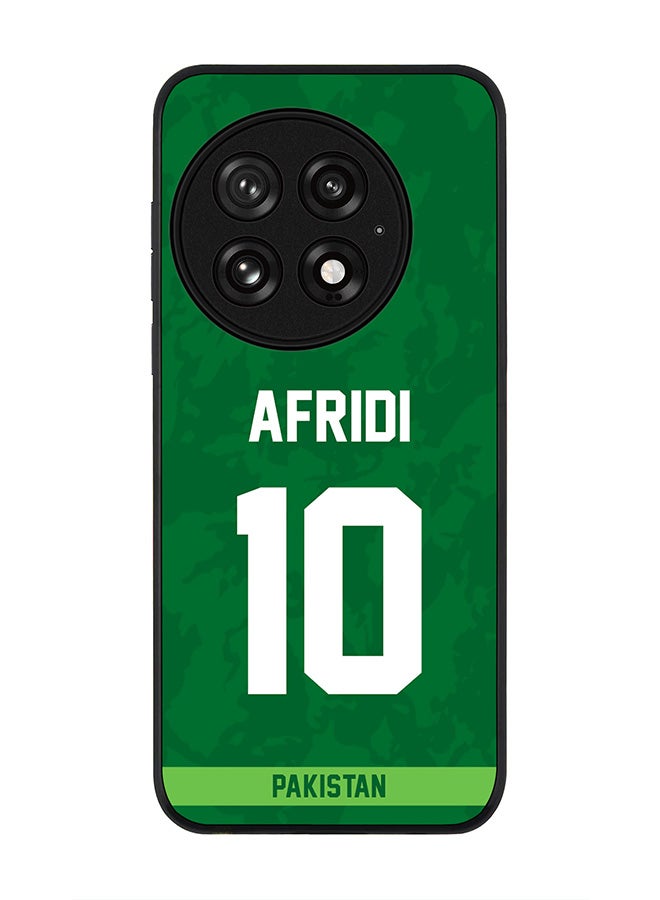 Stylizedd For OnePlus 13 5G Case,Slim fit Camera Protection, Shockproof Thin Phone cover  - Pakistan AFRIDI, Jersey No 10 - Image 1