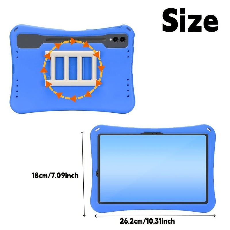 Yellow Anti Drop Tablet Case For Samsung Tab S7 S8 S7FE 12.4 - Image 2