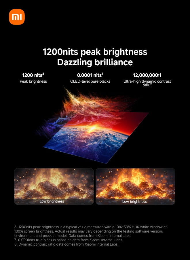 Xiaomi TV S Mini LED 85" 2026, QLED Mini LED, Smart TV with Dolby Vision + Dolby Atmos, 144Hz with 288Hz Game Boost Mode, 4K UHD, HDR10+, MEMC, Google TV, Airplay 2, Google L85MC-SME Black - Image 5