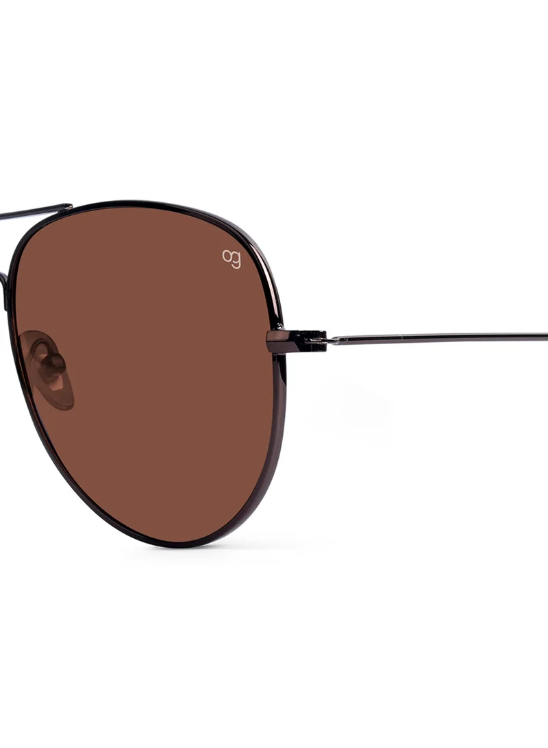 Woggles Stylish Aviator Polarized Sunglasses |Men & Women|100% UV Protection