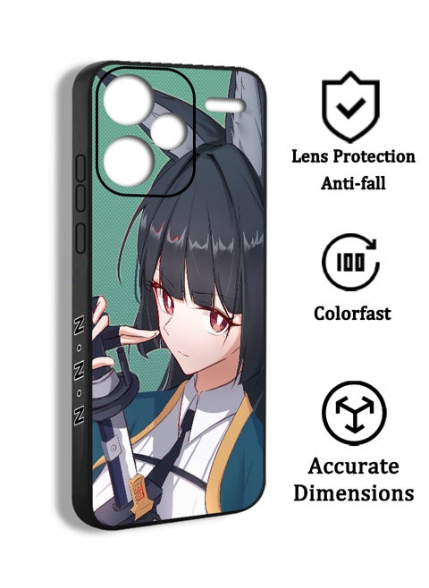 Phone Protective Case Cover For Game ZZZ Zenless Zone Zero Character Xiaomi Redmi Note 13 Pro Plus 5G ZTA08 Print