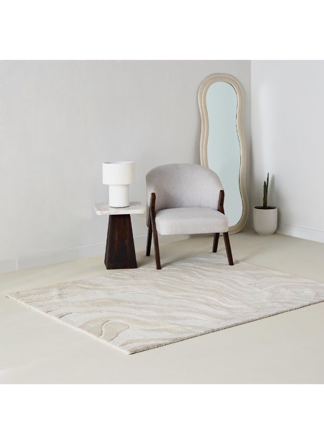 Home Box Milton Waves Knitted Microfiber Rug 120 X 170 Cm  - Image 2