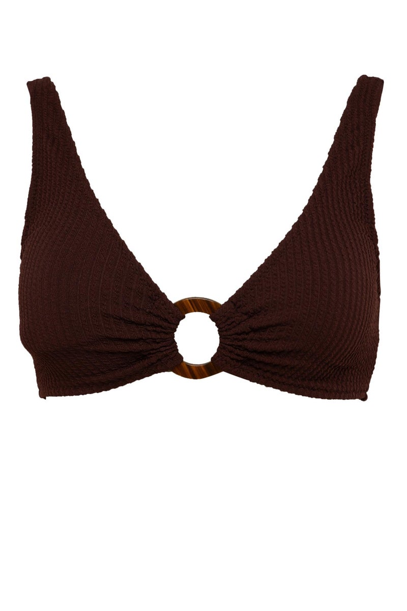 DeFacto Woman Fall in Love Regular Fit Wrap Bikini Top - Image 4